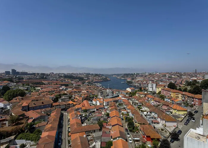 아파트 Liiiving In Gaia - Douro Balcony View